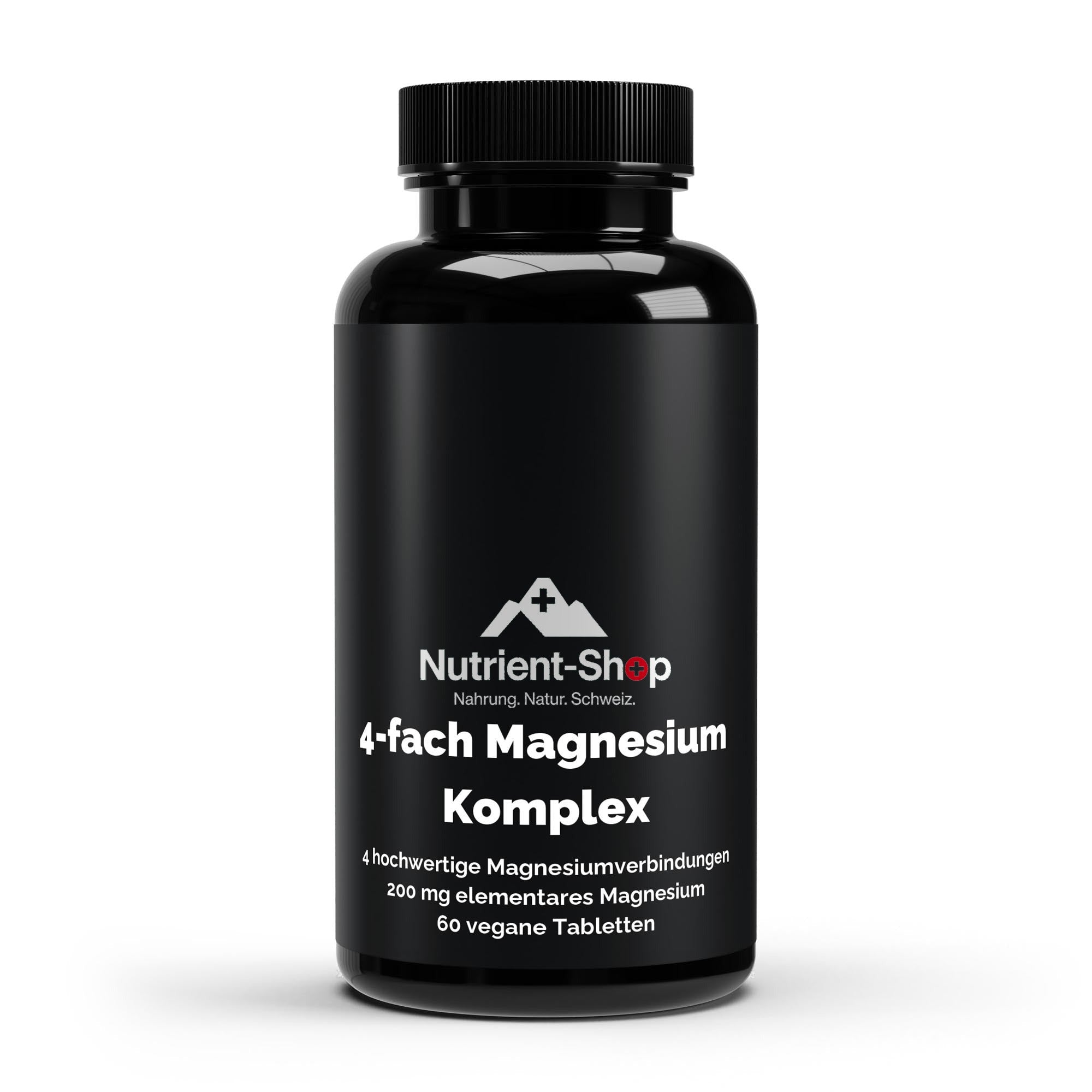 Magnesium 4fach Komplex - 60 vegane Tabletten