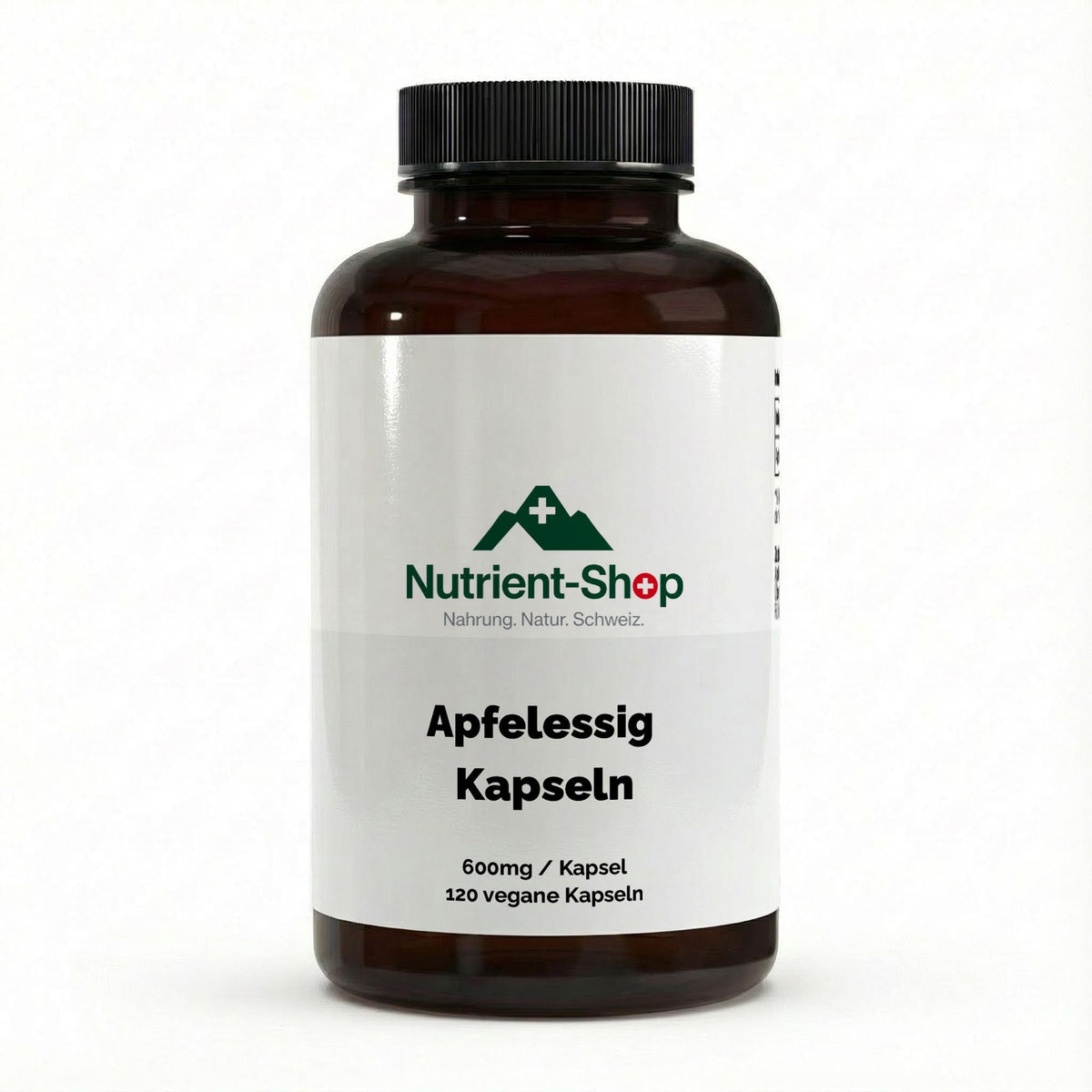 Apple Cider Vinegar Extract Capsules (600mg per capsule) - 120 Vegan Capsules