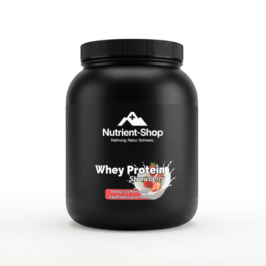 Premium Whey Protein (97%) Erdbeere - 1.000g