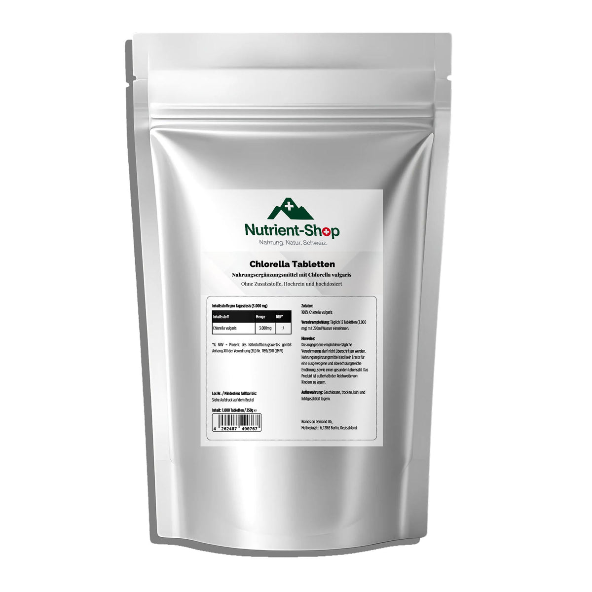 Chlorella - 1000 Tablets