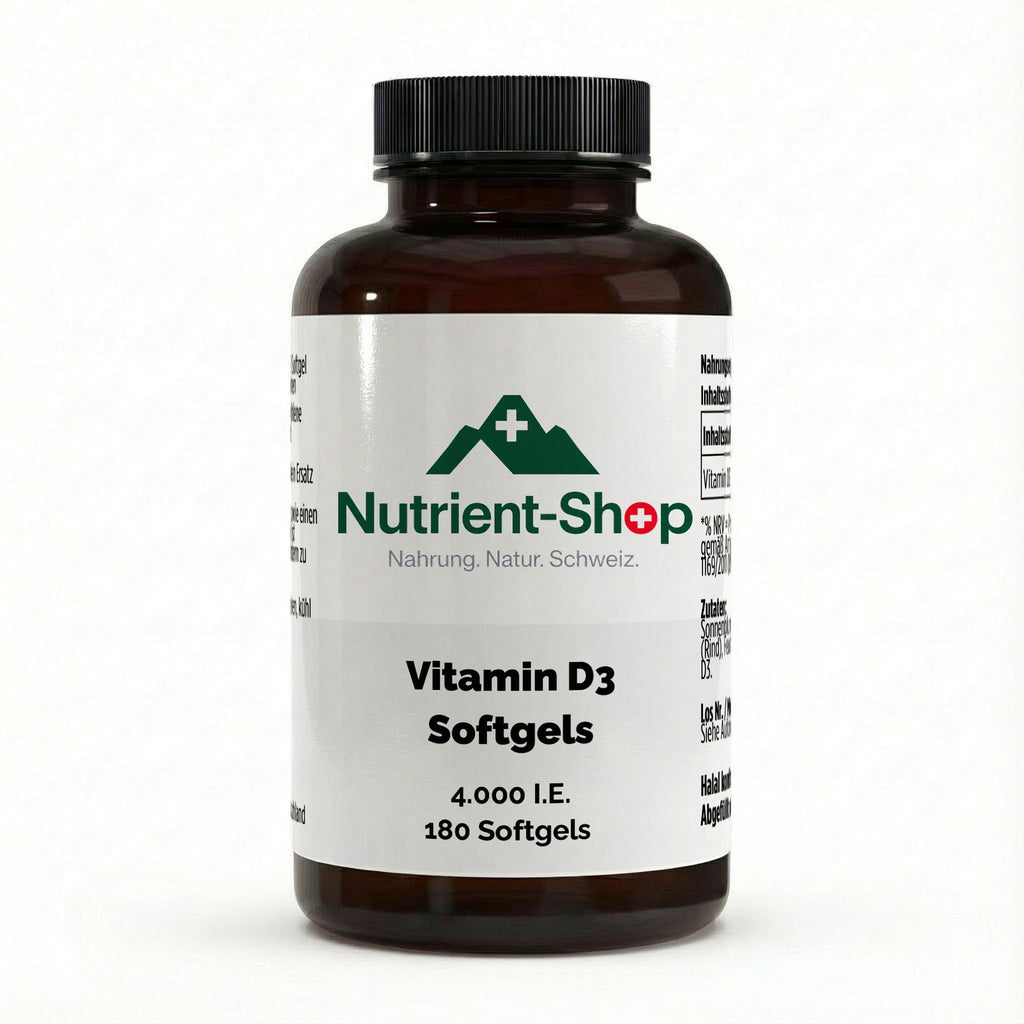 Vitamin D3 4.000 IE - 180 Softgels