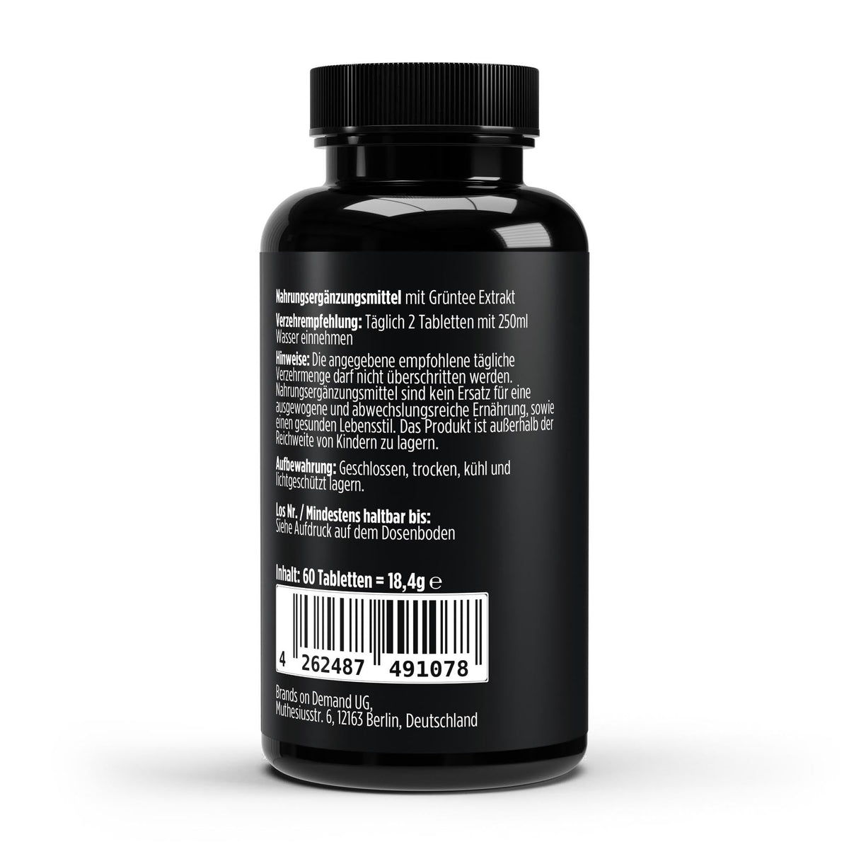 Green Tea Extract 40% Polyphenols - 60 Capsules
