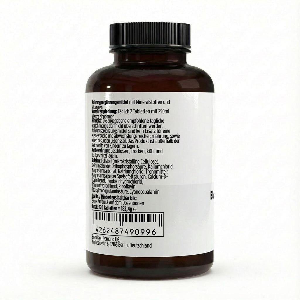 Electrolyte Complex - 120 vegan tablets