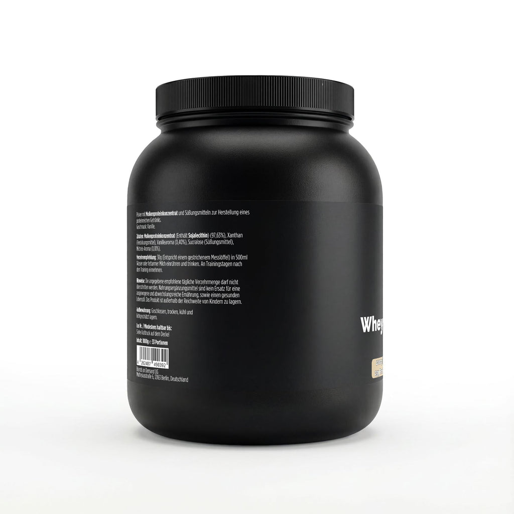 Premium Whey Protein (97%) Vanille - 1.000g