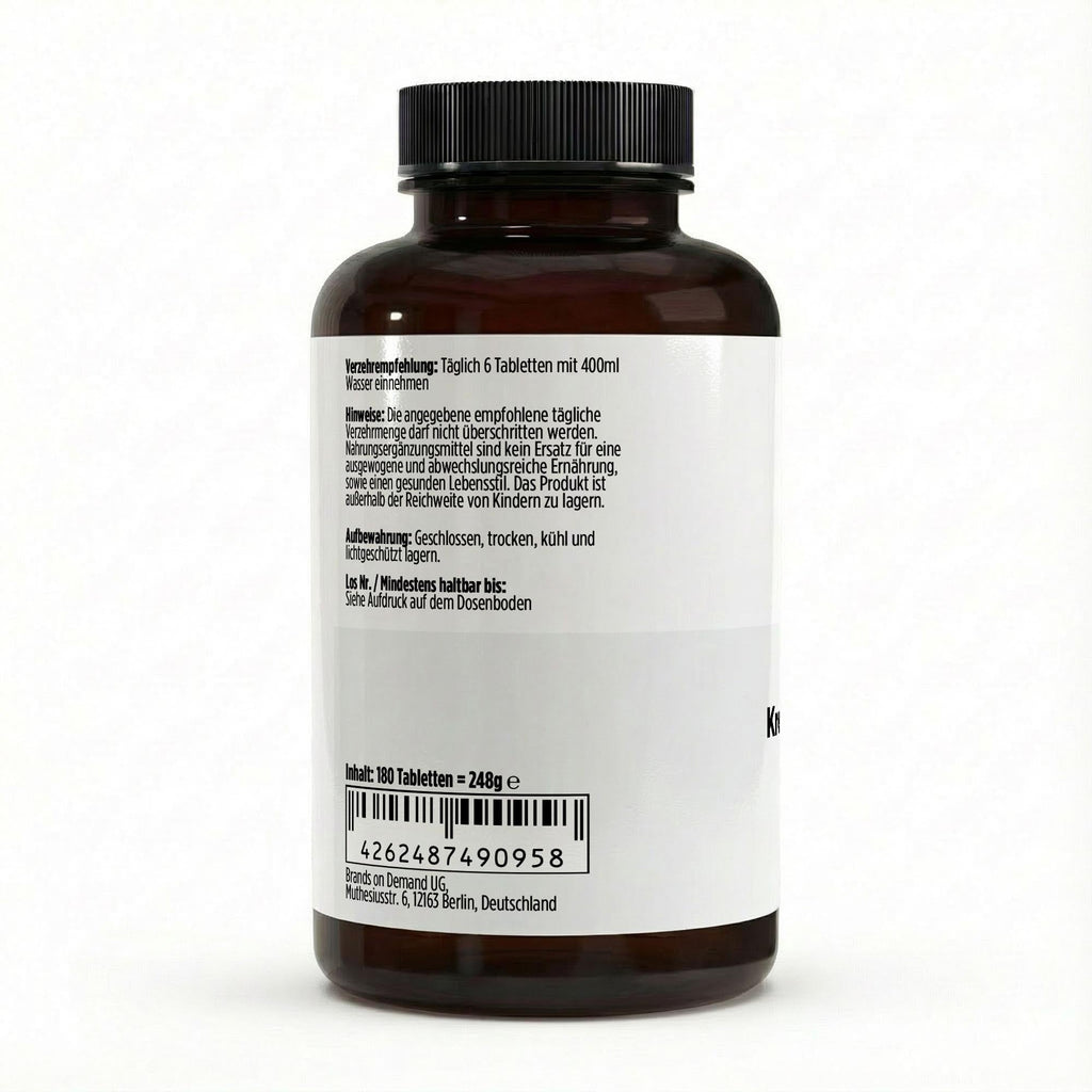 Creatine Monohydrate - 180 vegan tablets