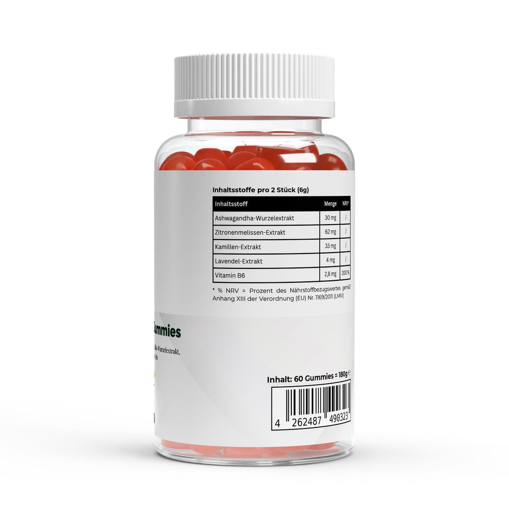 Ashwagandha + Vitamin B6 Gummies - 60 Pcs.