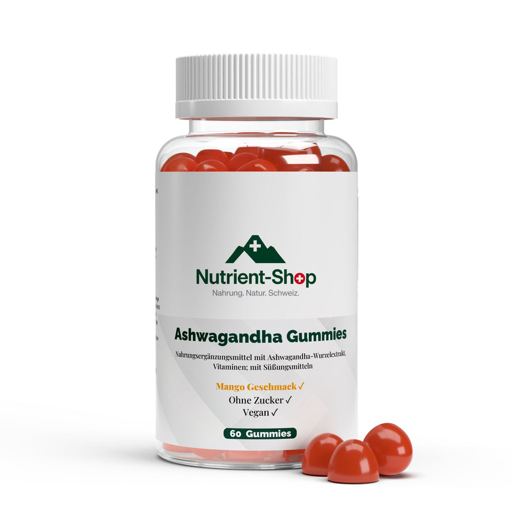 Ashwagandha + Vitamin B6 Gummies - 60 Pcs.