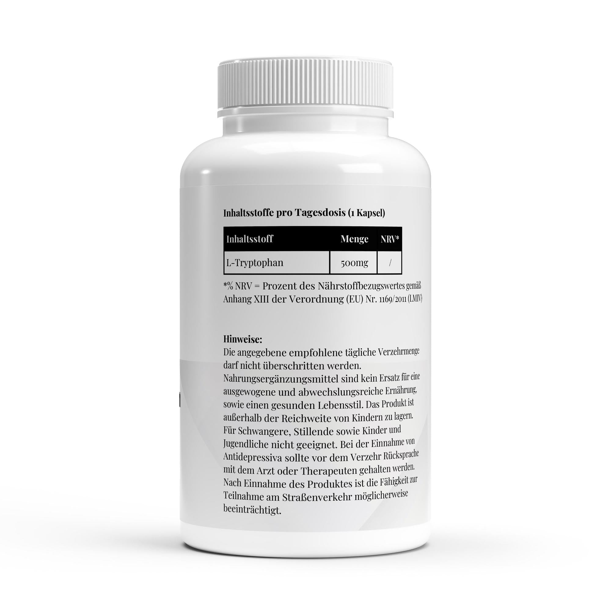 L-Tryptophan - 90 Kapseln
